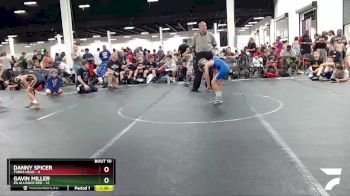 64 lbs Round 3 (8 Team) - Gavin Miller, PA Alliance Red vs Danny Spicer, Turks Head