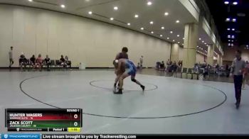 152 lbs Round 1 (10 Team) - Hunter Wagers, Warrior Elite vs Zack Scott, Jackson County