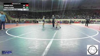 105 lbs Semifinal - Rowdie Peck, Hinton Comets vs Yareli Flores, Raw Wrestling Club