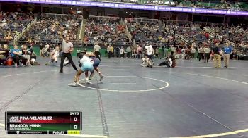 2A 113 lbs Cons. Round 1 - Jose Pina-Velasquez, Forbush vs Brandon Mann, South Granville