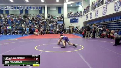 175 lbs Quarterfinal - Michael Holtsberry, Swanton vs Cole Mclaughlin, Yale