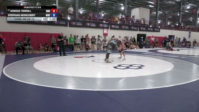 125 kg Cons. Rd Of 16 - Joshua Terrill, Michigan Wrestling Club vs Stephan Monchery, Boone RTC