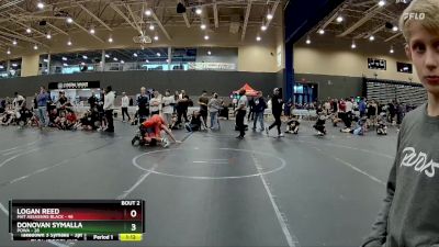 210 lbs Round 1 (8 Team) - Donovan Symalla, POWA vs Logan Reed, Mat Assassins Black