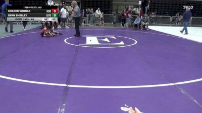 66 lbs Consolation - Holden Wojnar, Hershey vs Evan Shelley, Catonsville