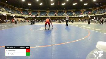 165 lbs Cons. Round 2 - Michael Junitz, Burlington Central vs Corey Robinson, East St. Louis Sr