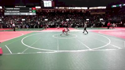 90 lbs Cons. Round 4 - Jacob Morgan, BRN3 vs Cooper Regoli, STC2