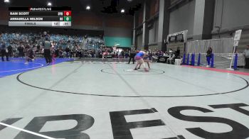 125 lbs Final - Rain Scott, Springs Elite vs Annabella Nelson, N8