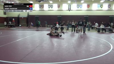 158.7-164.8 lbs Champ. Round 3 - Avery Paustian vs Jase Ites, Premier Wrestling Center