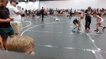 88 lbs Round 6 (8 Team) - Calvin Singletary, Bulloch Bandits Wrestling Club vs Jayden Santana, Eagle Empire