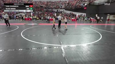 81 lbs Champ. Round 2 - Elias Inniss, Oshkosh Wild Wrestling vs Pike Charnecki, Milton Monsters Wrestling Club