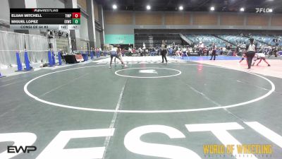 135 lbs Consi Of 64 #2 - Elijah Mitchell, Timpanogos Wrestling vs Miguel Lopez, Exeter X-Men