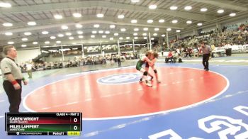 4-150 lbs Cons. Round 2 - Miles Lampert, Jamestown vs Caden Wright, Salem (Salem)