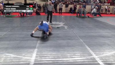 200_B lbs Quarterfinal - Nolan Cardwell, Pleasant Valley vs Isaac Beebe, Maplewood