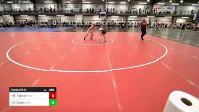 116 lbs Consi Of 8 #1 - Bennet Palmeri, Fairport vs Ethan Quinn, Simsbury