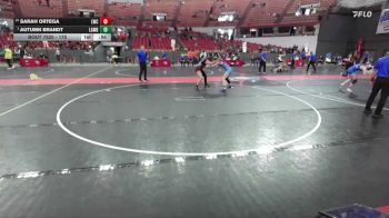 170 lbs 3rd Place Match - Autumn Brandt, Mosinee vs Sarah Ortega, Luxemburg-Casco Wrestling Club