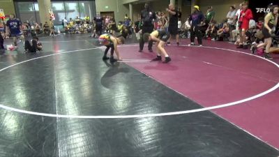 90 lbs Round 3 (6 Team) - Wesley Woodside, BHWC Florida Supreme Young Guns vs Kaleb Watts, The Factory Wrestling