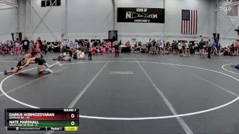 132 lbs Round 7 (8 Team) - Nate Marshall, South Side WC Blue vs Darius Hormozdyaran, Scanlan WA
