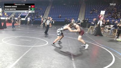 165 lbs Consi Of 32 #2 - Damian Agraz, North Middlesex vs Ryan Griffin, Arlington