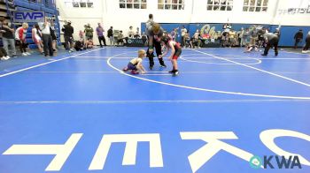 43 lbs Quarterfinal - Ezra Lopez, Pauls Valley Panther Pinners vs Rodrick Waitkus, Team Tulsa Wrestling Club