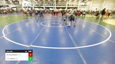 97 lbs Round Of 16 - Sam Kucharski, Methuen vs Cruz Labrie, Catamount WC