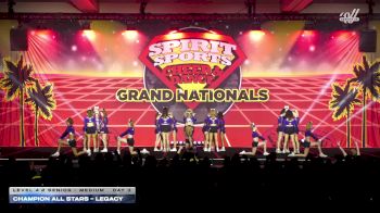 Champion All Stars - Legacy [2026 L4.2 Senior - Medium Day 3] 2026 Spirit Sports Grand Nationals