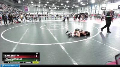 92 lbs Quarterfinal - Blake Bentley, Team Champs WC vs Logan Batchelor, Lionheart WC