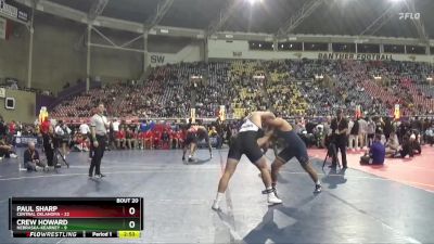 285 lbs Semis & 3rd Wb (16 Team) - Crew Howard, Nebraska-Kearney vs Paul Sharp, Central Oklahoma