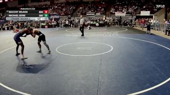 D 2 144 lbs Champ. Round 2 - Michael Istre, Sam Houston vs Maccoy Wilson, Rayne