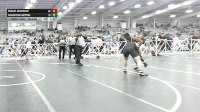 195 lbs Round Of 32 - Malik Jackson, AR vs Houston Rettig, TN