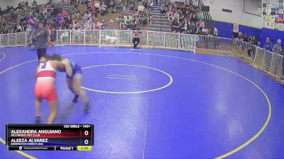 140+ Round 2 - Alexandra Anguiano, Hillsboro Mat Club vs Aleeza Alvarez, Hermiston Wrestling