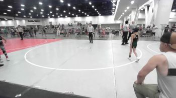57 lbs Quarterfinal - Nico Lopez, Black Fox Wrestling Academy vs Tek Lo, Redwood WC