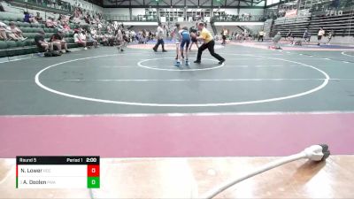 88-99 lbs Round 5 - Aden Doolen, PSF Wrestling Academy vs Nathan Lower, RockRidge