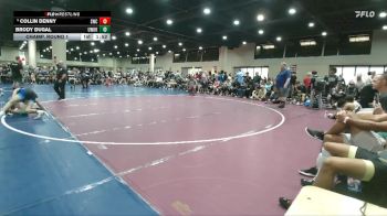 132 lbs Champ. Round 1 - Brody Dugal, United Wrestling Of Katy vs Collin Denny, Stronghold Wrestling Club