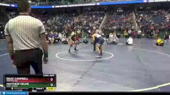 2A 126 lbs Cons. Semi - Isaac Campbell, Washington vs Matthew Helms, West Stokes