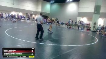 182 lbs Round 1 (16 Team) - Calogero Mazzrillo, Golden Bears vs Gary Bradley, Funky Monkey