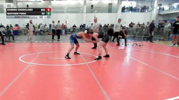118 lbs Semifinal - Dominic DiGirolamo, Doughboys WC vs Matthew Furia, Top Flight Wr Ac