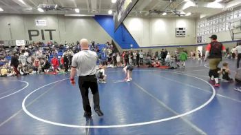 64 lbs Champ. Round 2 - Caleb Storey, Box Elder Stingers vs Chandler Williams, Sanderson Wrestling Academy