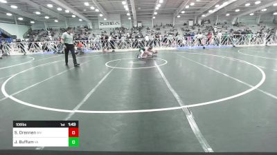 106 lbs Round Of 64 - Seth Drennen, WV vs Jacob Buffum, VA