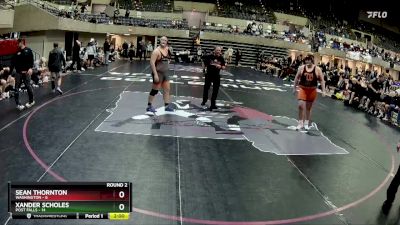 285 lbs Round 2 (4 Team) - Xander Scholes, Post Falls vs Sean Thornton, Washington