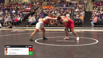 285 lbs 3rd Place - Lewis Fernandes, Cornell vs Matthew Cover, Princeton