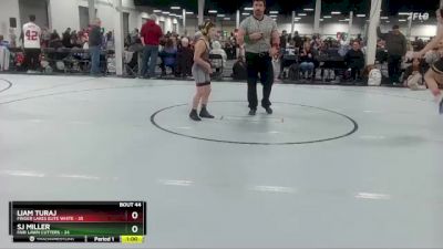 80 lbs Round 9 (10 Team) - SJ Miller, Fair Lawn Cutters vs Liam Turaj, Finger Lakes Elite White