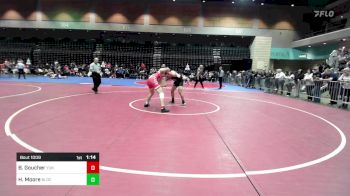 175 lbs Round Of 32 - Bryce Goucher, Yukon vs Hunter Moore, Boulder City