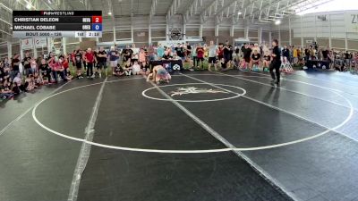 126 lbs Champ. Round 1 - Christian Deleon, Nevada vs Michael Cobabe, Oregon