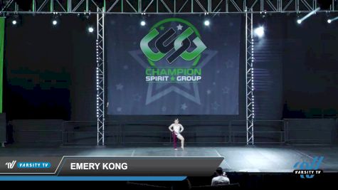 Emery Kong [2022 Mini - Solo - Jazz Day 1] 2022 CSG Schaumburg Dance Grand Nationals