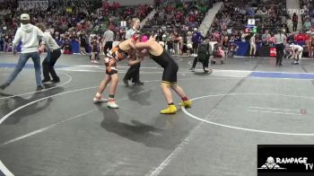 130 lbs Quarterfinal - Lucas Holle, Clay County vs Diesel Lopez, Holcomb WC