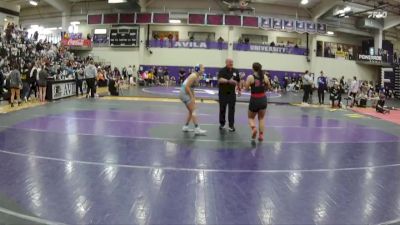 160 lbs Champ. Round 2 - Maya Bennett, Unattached vs Cara Cheng, Missouri Baptist University