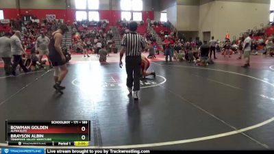 171 + 189 Round 2 - Bowman Golden, Alpha Elite vs Brayson Albin, Tennessee Valley Wrestling