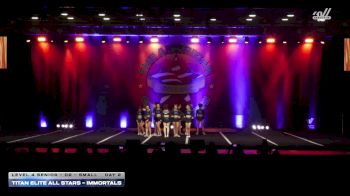 Titan Elite All Stars - Immortals [2026 L4 Senior - D2 - Small Day 2] 2026 The American Masters Baltimore Nationals