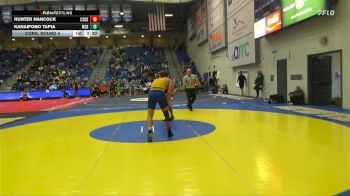 165 lbs Cons. Round 4 - Hunter Hancock, CSU Bakersfield vs Kanaipono Tapia, Menlo (Calif.)