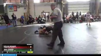 130 lbs Round 2 (4 Team) - Nick Singer, PA Alliance Black vs Nolan Reinert, Junior Terps Xpress